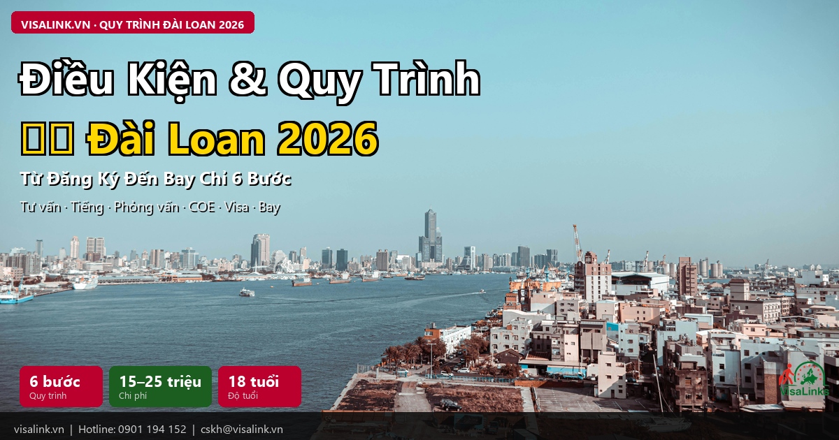 Nên Đi Đài Loan Hay Hàn Quốc? So Sánh Chi Tiết 8 Tiêu Chí 2026 2 Nên Đi Đài Loan Hay Hàn Quốc? So Sánh Chi Tiết 8 Tiêu Chí 2026 | Visalink