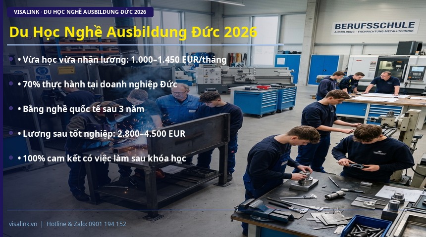 đơn hàng điều dưỡng đức 2026 – du học nghề ausbildung đức 2026 – visalink.vn
