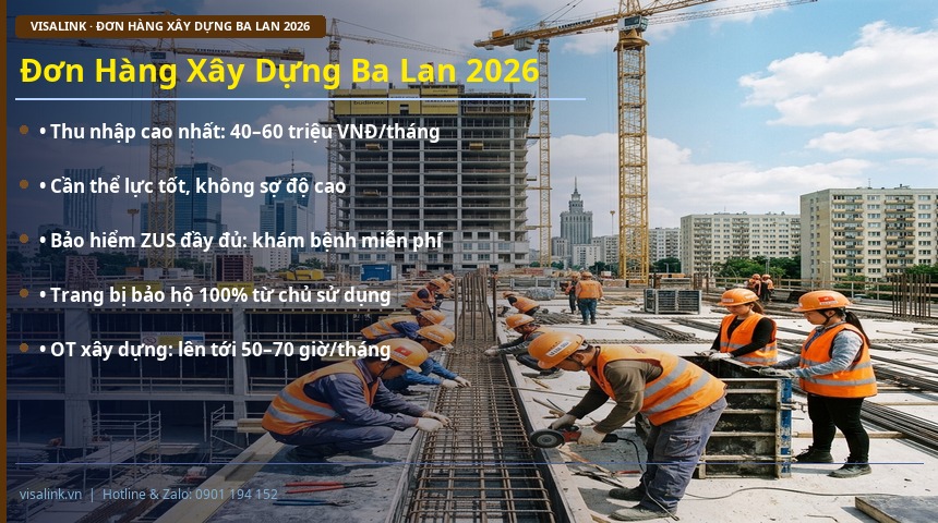 Đơn Hàng Xây Dựng Ba Lan 2026 đơn hàng nhà máy ba lan 2026 – đơn hàng xây dựng ba lan 2026 – visalink.vn