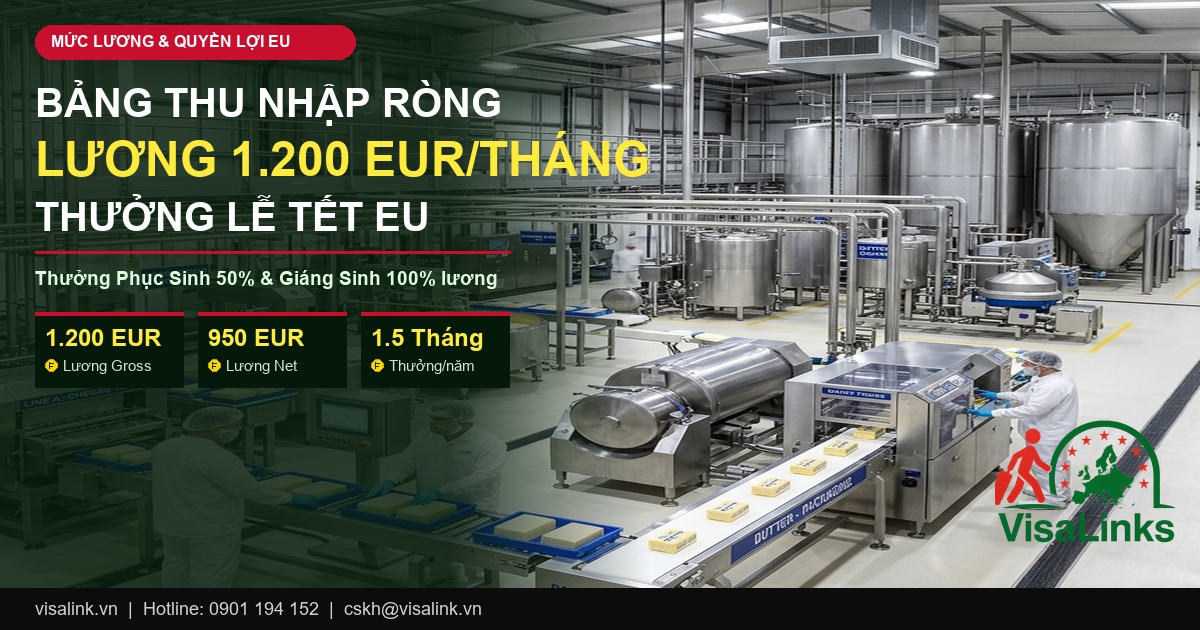 đơn hàng thợ hàn Hy Lạp 2026 môi trường nhà máy doanh nghiệp Hy Lạp Visalink