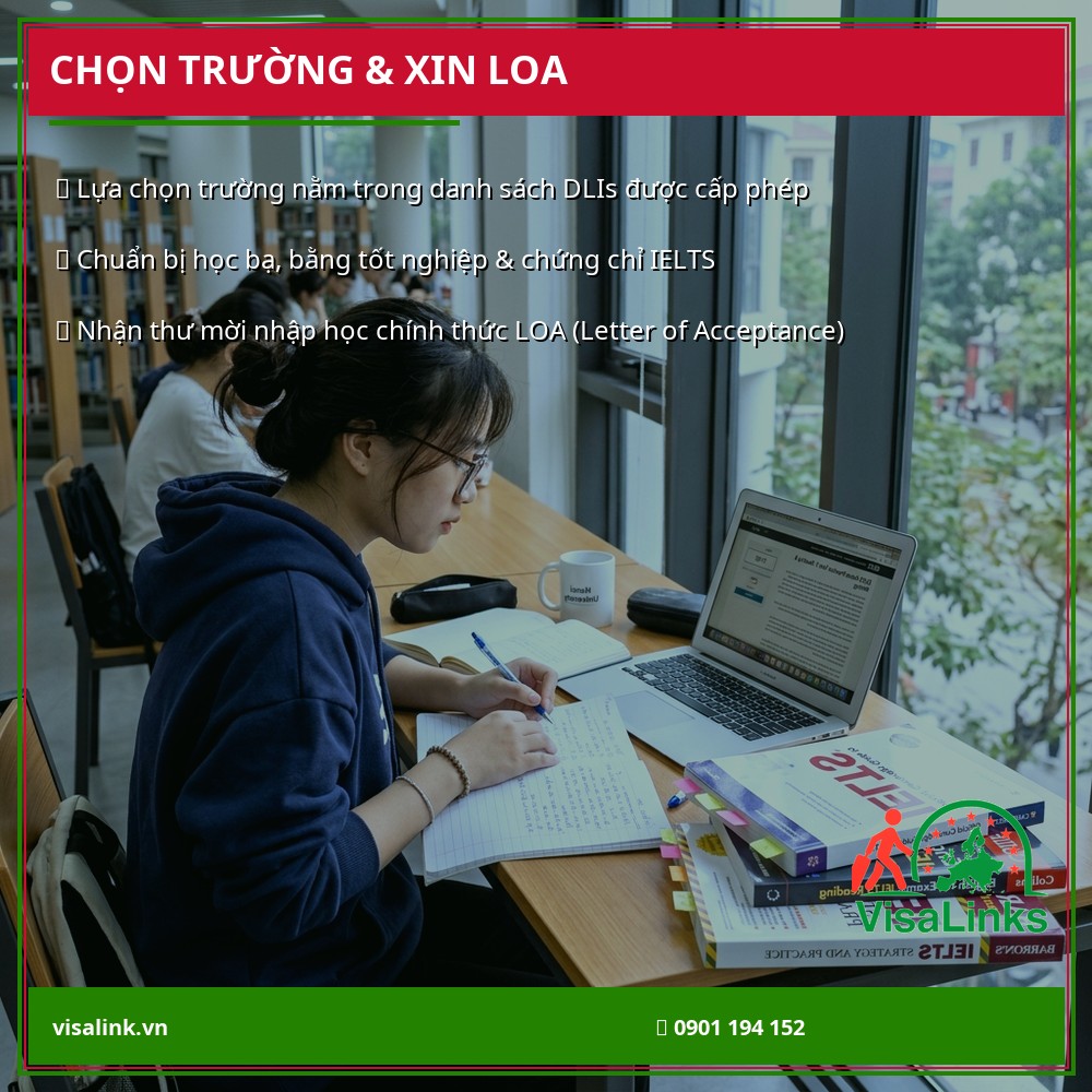 Xin thư mời nhập học LOA du học Canada Xin thư mời nhập học LOA du học Canada