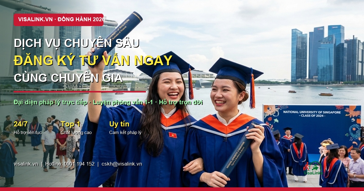 Chi phí du học hè tại Singapore là bao nhiêu 2026? Hướng Dẫn Chi Tiết A-Z & Kinh Nghiệm Thực Tế - Đồng hành Visalink - Visalink