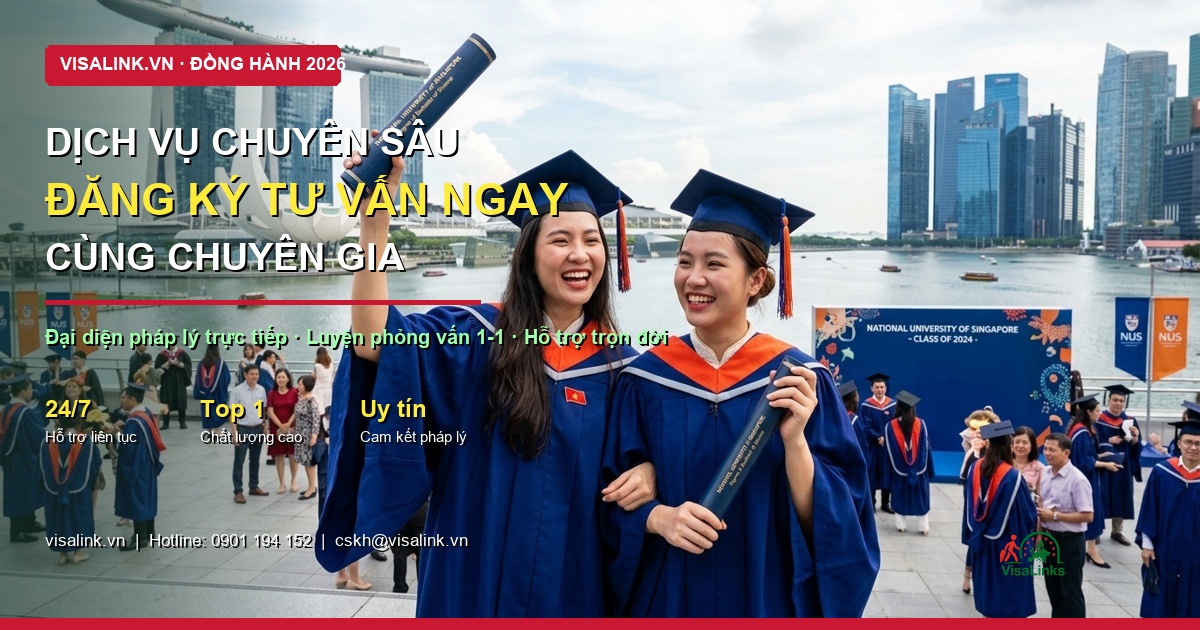 Du học Singapore ngành gì 2026? Hướng Dẫn Chi Tiết A-Z & Kinh Nghiệm Thực Tế - Đồng hành Visalink - Visalink
