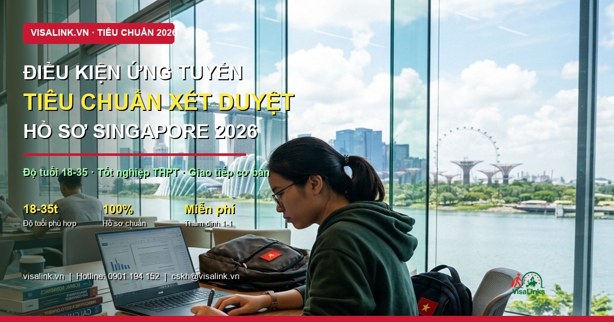 Học thạc sĩ ở Singapore mất bao lâu 2026? Hướng Dẫn Chi Tiết A-Z & Kinh Nghiệm Thực Tế - Điều kiện tuyển chọn - Visalink