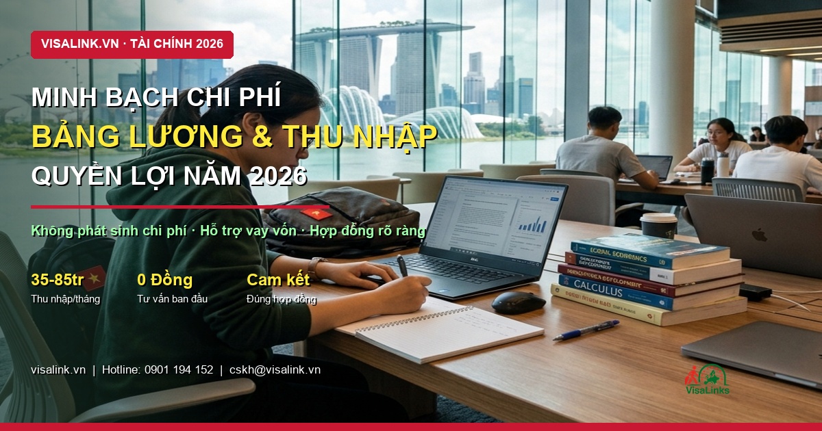 Học thạc sĩ ở Singapore mất bao lâu 2026? Hướng Dẫn Chi Tiết A-Z & Kinh Nghiệm Thực Tế - Bảng giá chi phí - Visalink