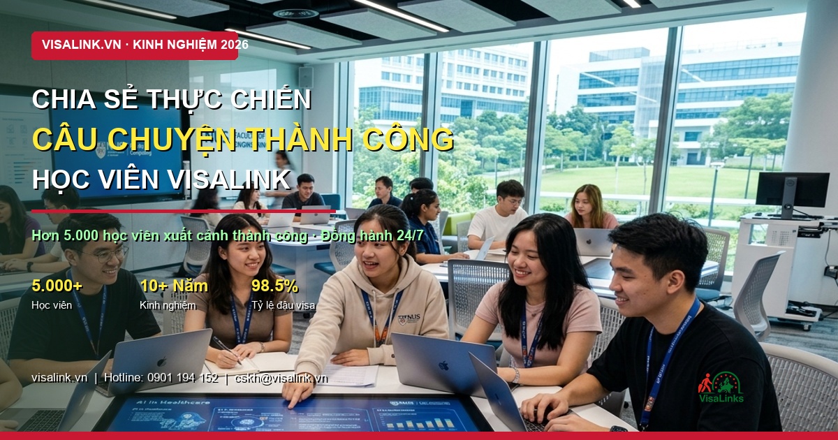 Muốn đi du học Singapore cần những gì 2026? Hướng Dẫn Chi Tiết A-Z & Kinh Nghiệm Thực Tế - Kinh nghiệm thực tế - Visalink