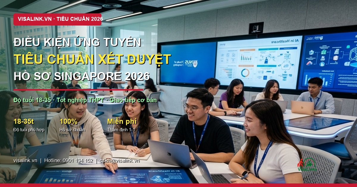 Nus mạnh về ngành gì 2026? Hướng Dẫn Chi Tiết A-Z & Kinh Nghiệm Thực Tế 2 Nus mạnh về ngành gì 2026? Hướng Dẫn Chi Tiết A-Z & Kinh Nghiệm Thực Tế - Điều kiện tuyển chọn - Visalink