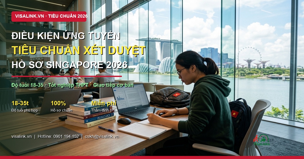 Singapore có những trường đại học nào 2026? Hướng Dẫn Chi Tiết A-Z & Kinh Nghiệm Thực Tế - Điều kiện tuyển chọn - Visalink