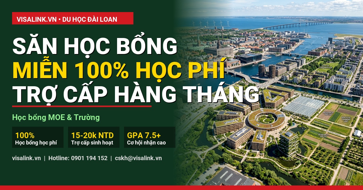 Du Học Đài Loan Cần IELTS Bao Nhiêu 2026? Điều Kiện TOCFL, Học Phí & Cách Xin Học Bổng 4 du học đài loan cần ielts bao nhiêu kinh nghiệm thực tế từ học viên