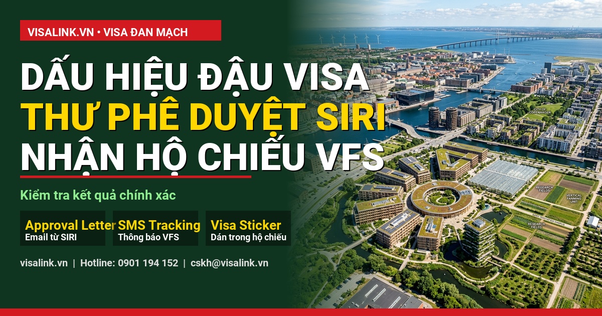 làm visa đan mạch mất bao lâu quy trình thực hiện từng bước