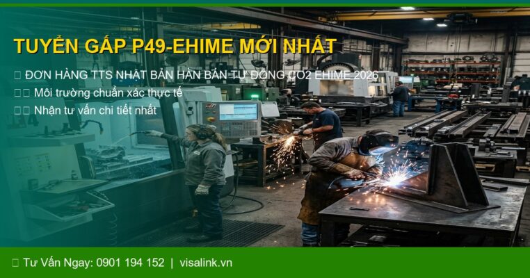 Đại diện đơn hàng tts nhật bản hàn bán tự động co2 ehime 2026