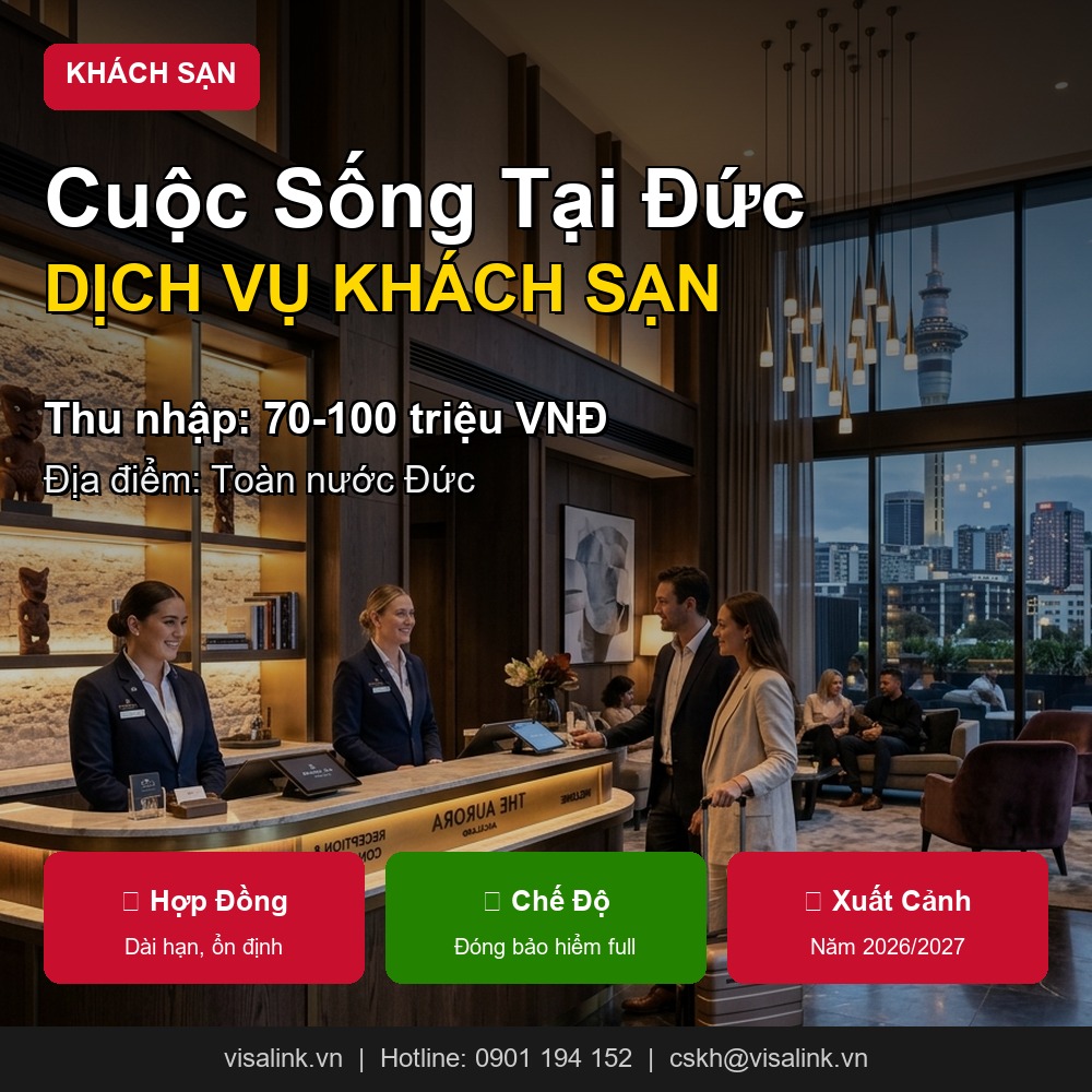 Đơn Chuyển Đổi Văn Bằng 18B Đức Dịch Vụ Khách Sạn 2026: Lương 70-100 Triệu (GERMG511) 4 đơn chuyển đổi văn bằng 18B Đức dịch vụ khách sạn - Minh họa phần 4