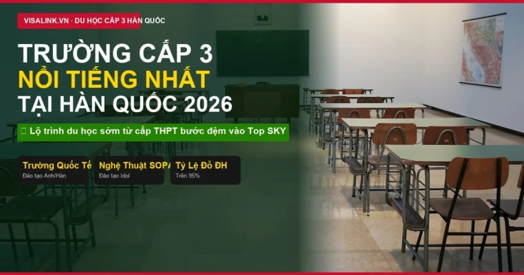 Top các trường cấp 3 nổi tiếng ở Hàn Quốc 2026 - Visalink