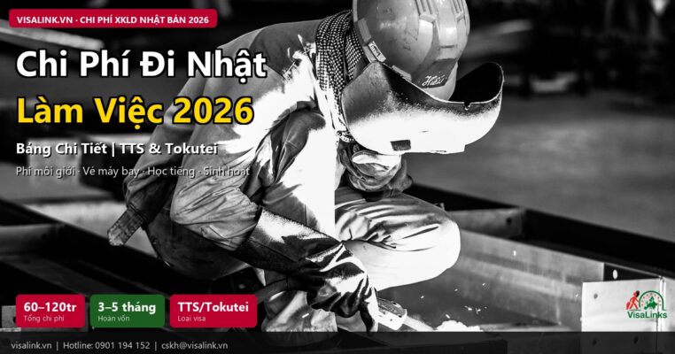 chi phi xkld nhat ban 2026